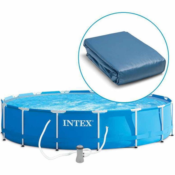 Чаша для каркасного бассейна INTEX METAL FRAME POOL 549x122 см