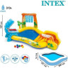 Игровой центр INTEX «ДИНОЗАВР» 57444, с распылителем, 249х191х109 см, от 3 лет