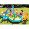 Игровой центр INTEX «ДРАКОША» 57135, с распылителем, 333 х 229 х 112 см, от 3 лет