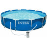 Каркасный бассейн INTEX METAL FRAME 28212 366х76см 6503л фильтр-насос 2006л/ч