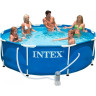 Каркасный бассейн INTEX METAL FRAME 28212 366х76см 6503л фильтр-насос 2006л/ч
