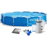 Каркасный бассейн INTEX Metal Frame Set 28212, круглый, 366×76 см, с фильтр-насосом