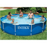 Каркасный бассейн INTEX Metal Frame Set 28212, круглый, 366×76 см, с фильтр-насосом