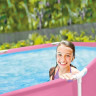 Каркасный бассейн INTEX PINK METAL FRAME 244х76 см, 2843 л