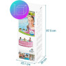 Каркасный бассейн INTEX PINK METAL FRAME 28292 244х76см 2843л насос-фильтр 1250л/ч