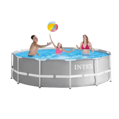 Каркасный бассейн INTEX PRISM FRAME 26706 305×99 см, фильтр-насос, лестница