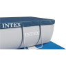 Каркасный бассейн INTEX PRISM FRAME 26792 488 х 244 х 107 см, фильтр-насос, лестница, тент, подстилка