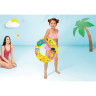 Круг для плавания INTEX «ОКЕАН» 59242, d=61 см, от 6-10 лет желтый 3 вида