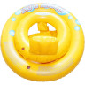 Круг для плавания с сиденьем INTEX MY BABY FLOAT 59574, d=67см, 1+