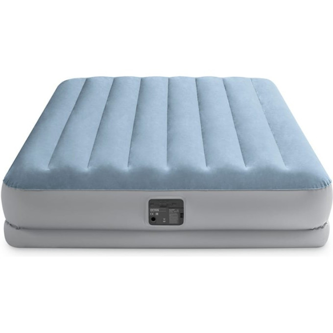 Надувная кровать INTEX RAISED COMFORT 64168 с подголовником, встроенный насос 220В, до 272кг