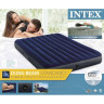 Надувной матрас INTEX Classic Downy Fiber-Tech 68765, 152×203×25 см