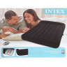 Надувной матрас с подголовником INTEX PILLOW REST CLASSIC BED 66768 137х191х23см