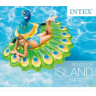 Надувной плотик INTEX «ПАВЛИН» 57250 193x163x94см