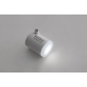 Насос электрический INTEX 66647 3.7В на аккумуляторах, с зарядкой от USB, светильник, 2 насадки в комплекте, уп.12