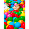 Пластиковые мячи INTEX 49602 6,5 см 100 шт от 2 лет
