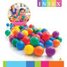 Пластиковые мячи INTEX 49600 8 см 100 шт., от 2 лет