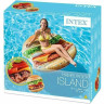 Пляжный надувной матрас INTEX ГАМБУРГЕР 58780
