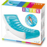 Шезлонг для плавания INTEX 58856 надувной 2х камерный 188х99 см